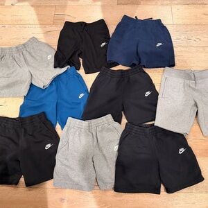 Nike Kids Shorts - Black, Gray, Blue